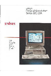 Unisys - Unisys Personal Workstation2 Series 500/20A