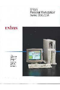 Unisys - Unisys Personal Workstation2 Family PW2 Series 800/33A