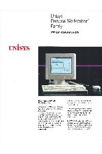 Unisys - Unisys Personal Workstation2 Family PW2 LAN Workstation/286