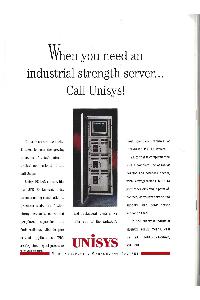 Sperry Corp. (Unisys) - When you need an industrial strength server... Call Unisys!