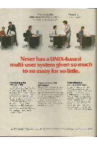Visual Technology Inc. - Never has a Unix-based multi-user system given so much to so many for so little