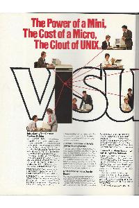 Visual Technology Inc. - The power of a Mini, the cost a Micro, the clout of Unix