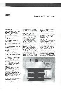 Wang Laboratories Inc. - Model LCS15 Printer