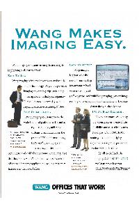 Wang Laboratories Inc. - Wang makes imaging easy.