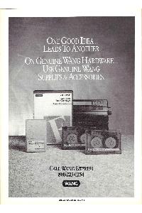 Wang Laboratories Inc. - One Good Idea Leads To Another
