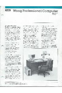 Wang Laboratories Inc. - Professional Computer