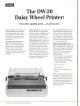 Wang Laboratories Inc. - The DW-20 Daisy Wheel Printer