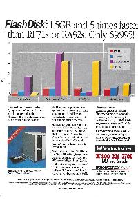 Winchester Systems - FlashDisk: 1.5GB and 5 times faster than RF71s or RA92s. Only $9,995!