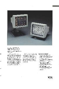 Wyse Technology Inc. - WY-550 IBM PC-Compatible Monochrome VGA Monitor