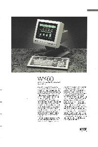 Wyse Technology Inc. - WY-60 A Powerful Tool for Sophisticated Applications