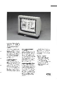 Wyse Technology Inc. - WV7190 19-Inch Monochrome Display Subsystem