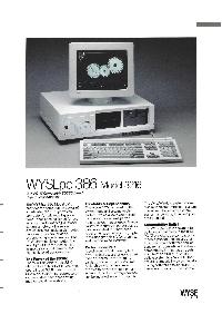 Wyse Technology Inc. - WYSEpc 386 Model 3216