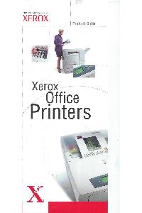 Xerox Corp. - Product Guide 2002