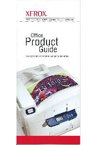 Xerox Corp. - Xerox Office Product Guide