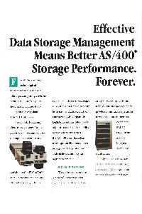 XL/Datacomp - Effective Data Storage Managment
