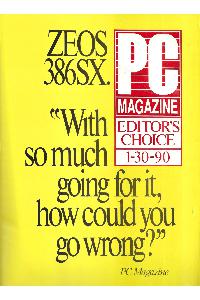 Zeos International Ltd - ZEOS 386SX. With so much going for it, how could you go wrong?