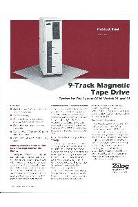 9-track magnetic tape drive