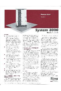 System 8000 model 21 and 31