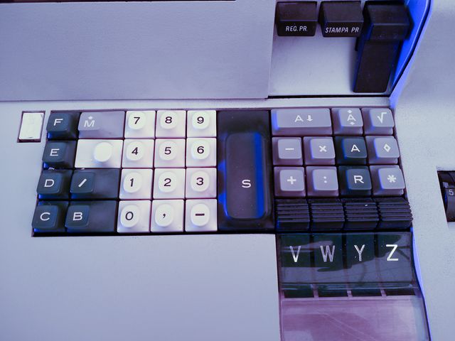 Olivetti P101 - Dettaglio