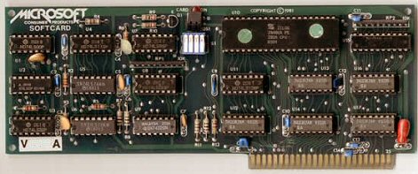 Microsoft CP/M card for Apple II