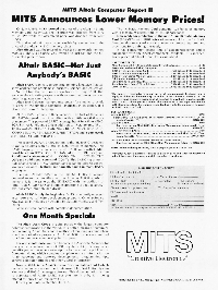 MITS (Micro Instrumentation and Telemetry Systems)