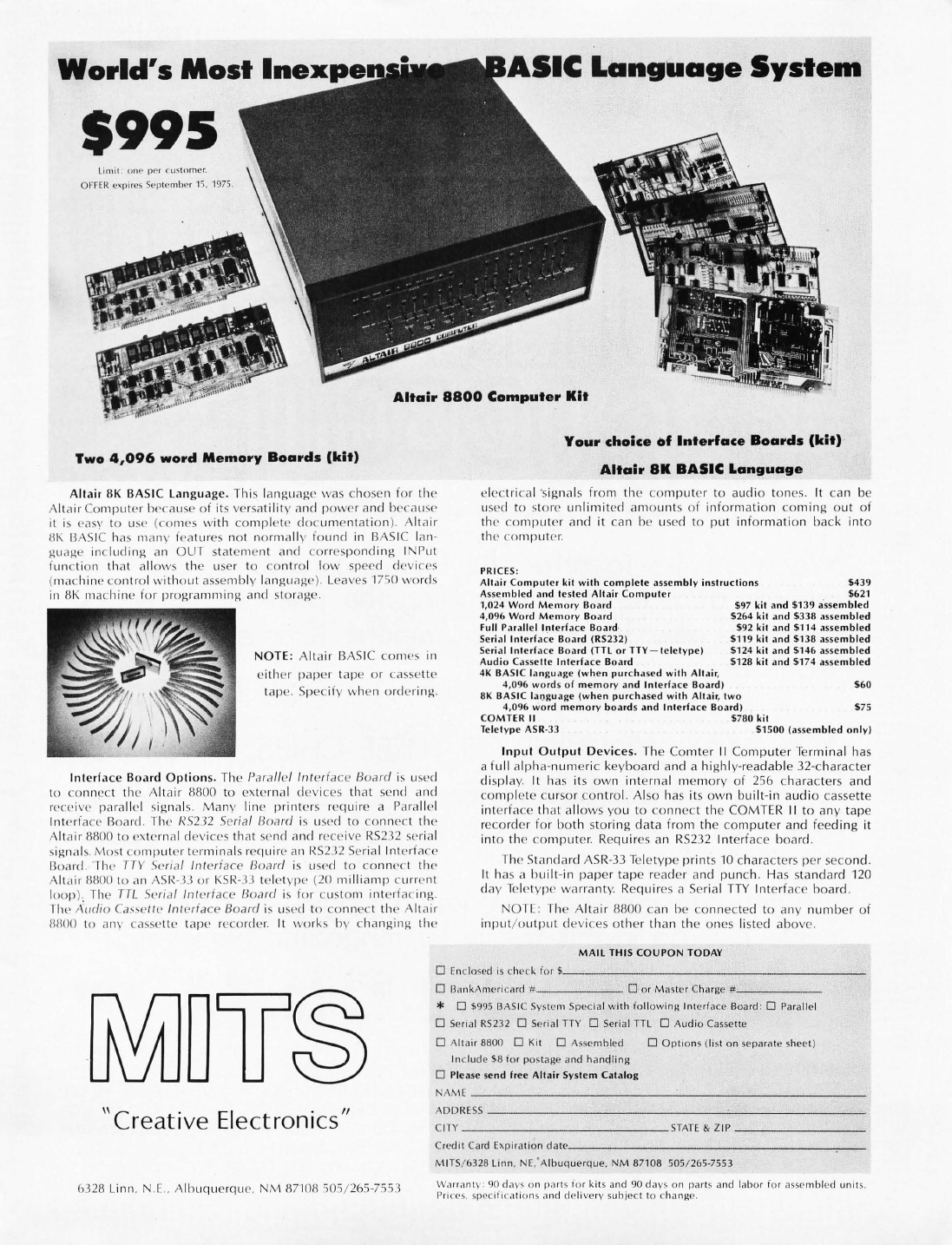 Altair 8800