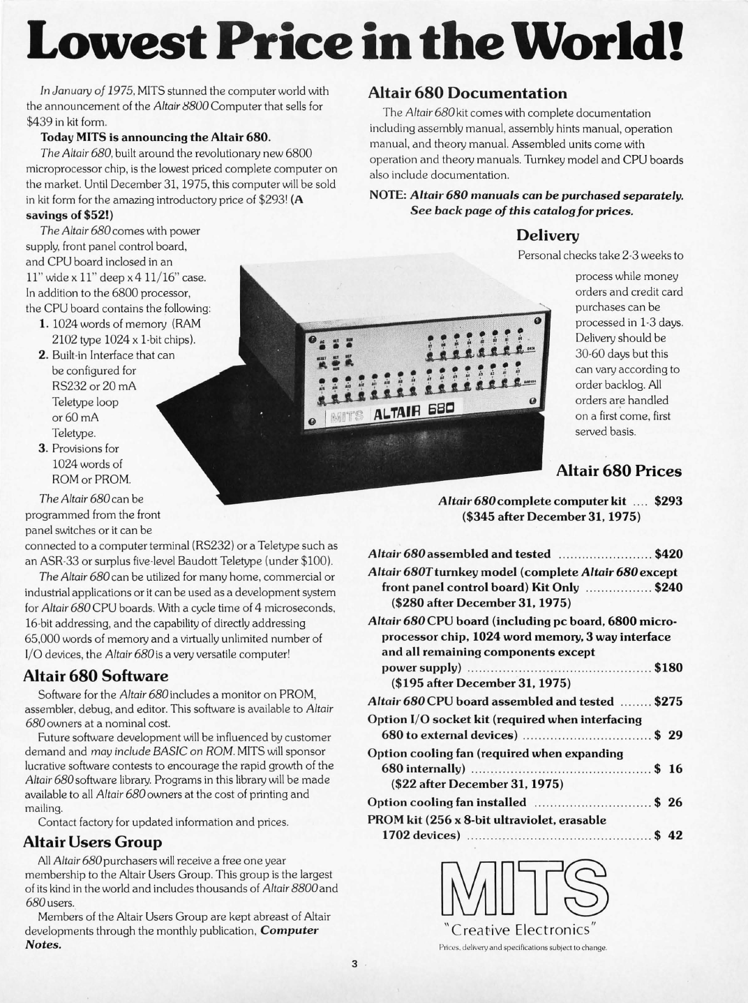 Altair 680