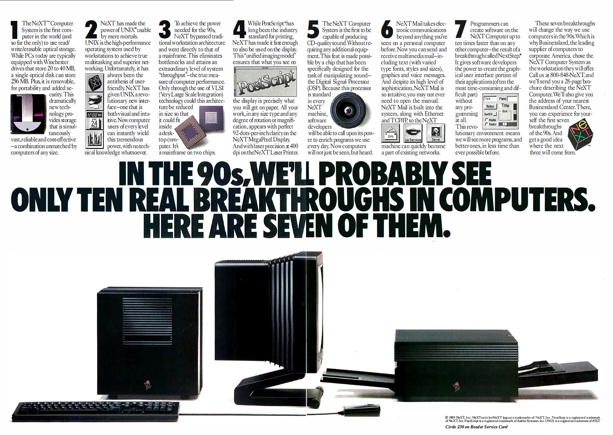 NeXT Inc. (Next Computer Inc.) (Next Software Inc.)
