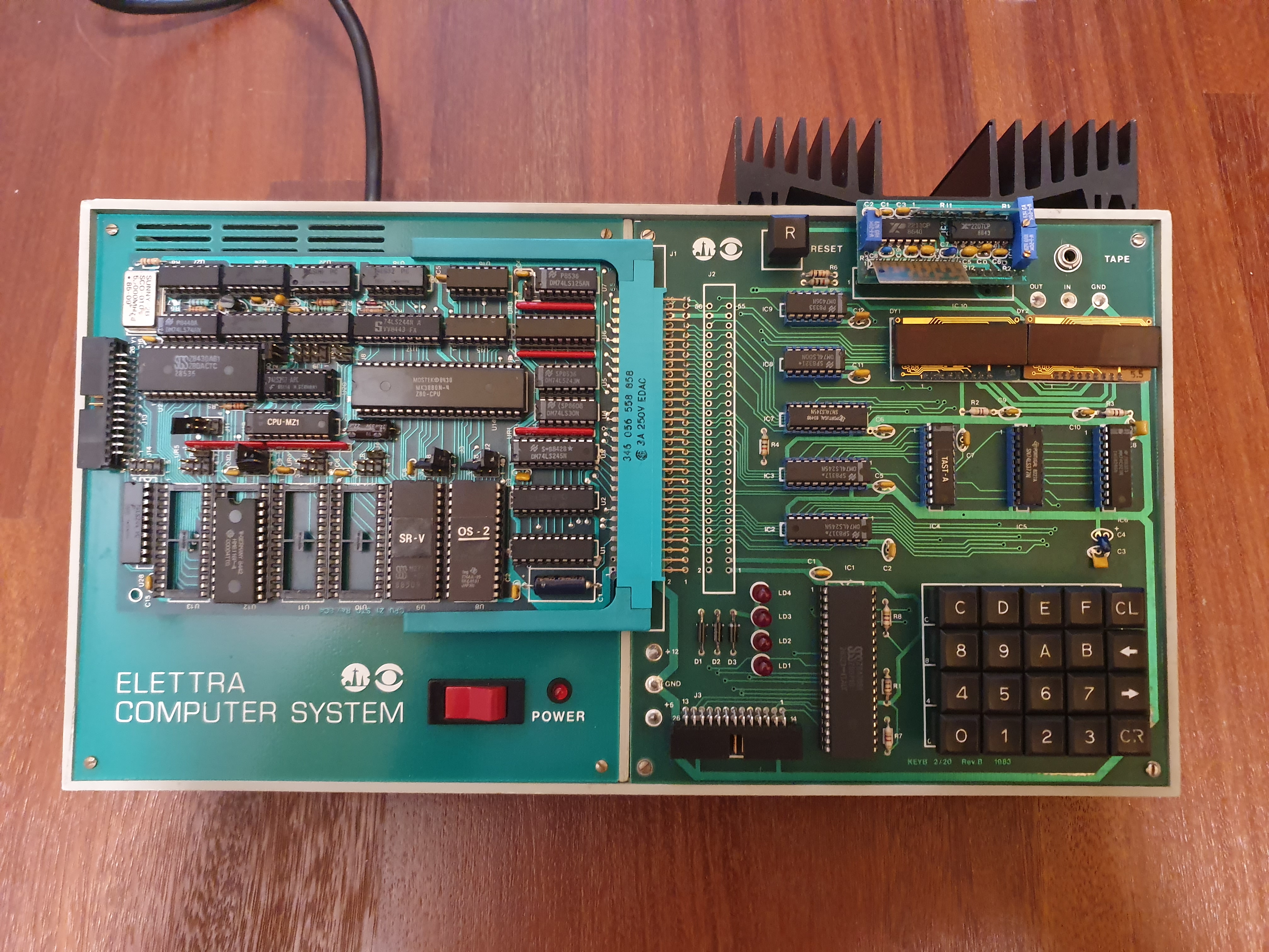 Scuola Radio Elettra - Elettra Computer System Z80