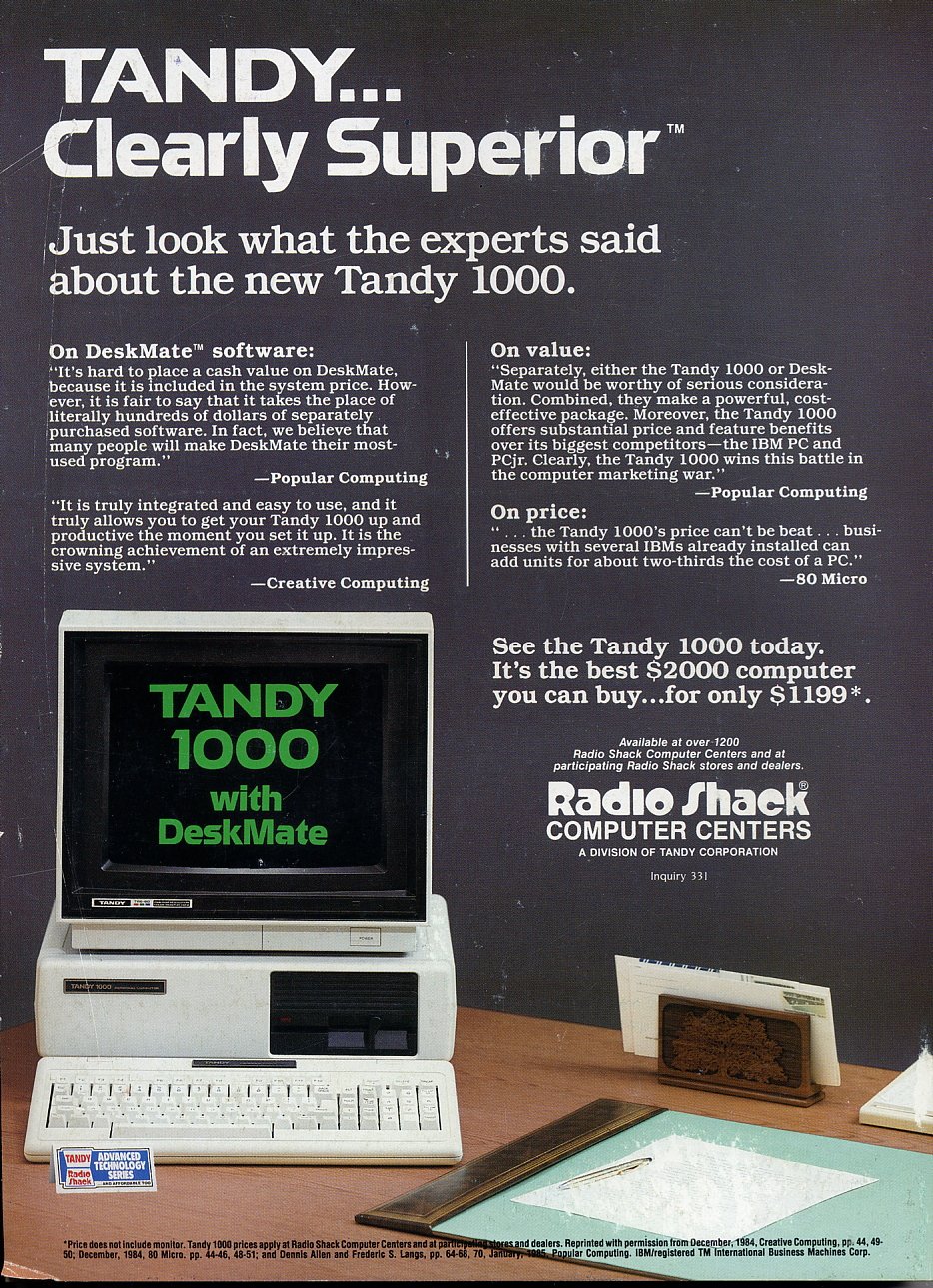 tandy 1000 deskmate download