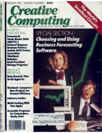 Creative Computing - 1985/01