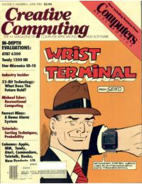 Creative Computing - 1985/06