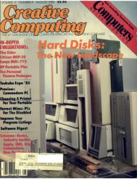 Creative Computing - 1985/08