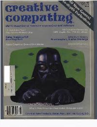 Creative Computing - 1982/08