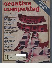Creative Computing - 1984/08