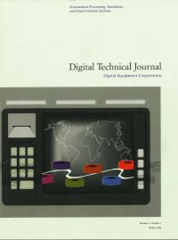 Digital Technical Journal - Volume 3 Number 1