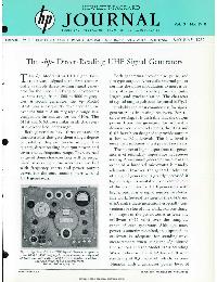HP Journal - 1952/05
