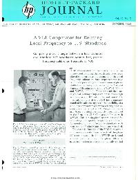 HP Journal - 1964/10