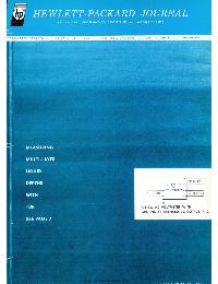 HP Journal - 1966/01