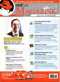 RedHat Magazine - 2 Anno I 2003 Gennaio/Febbraio 2003