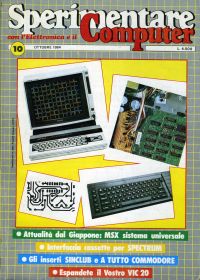 Sperimentare con l'elettronica e il computer - 10 Ottobre 1984