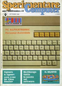 Sperimentare con l'elettronica e il computer - 9 Settembre 1984