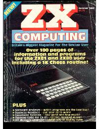 ZX Computing - 1982 Summer