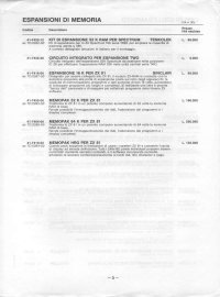 Sinclair 1984 price list
